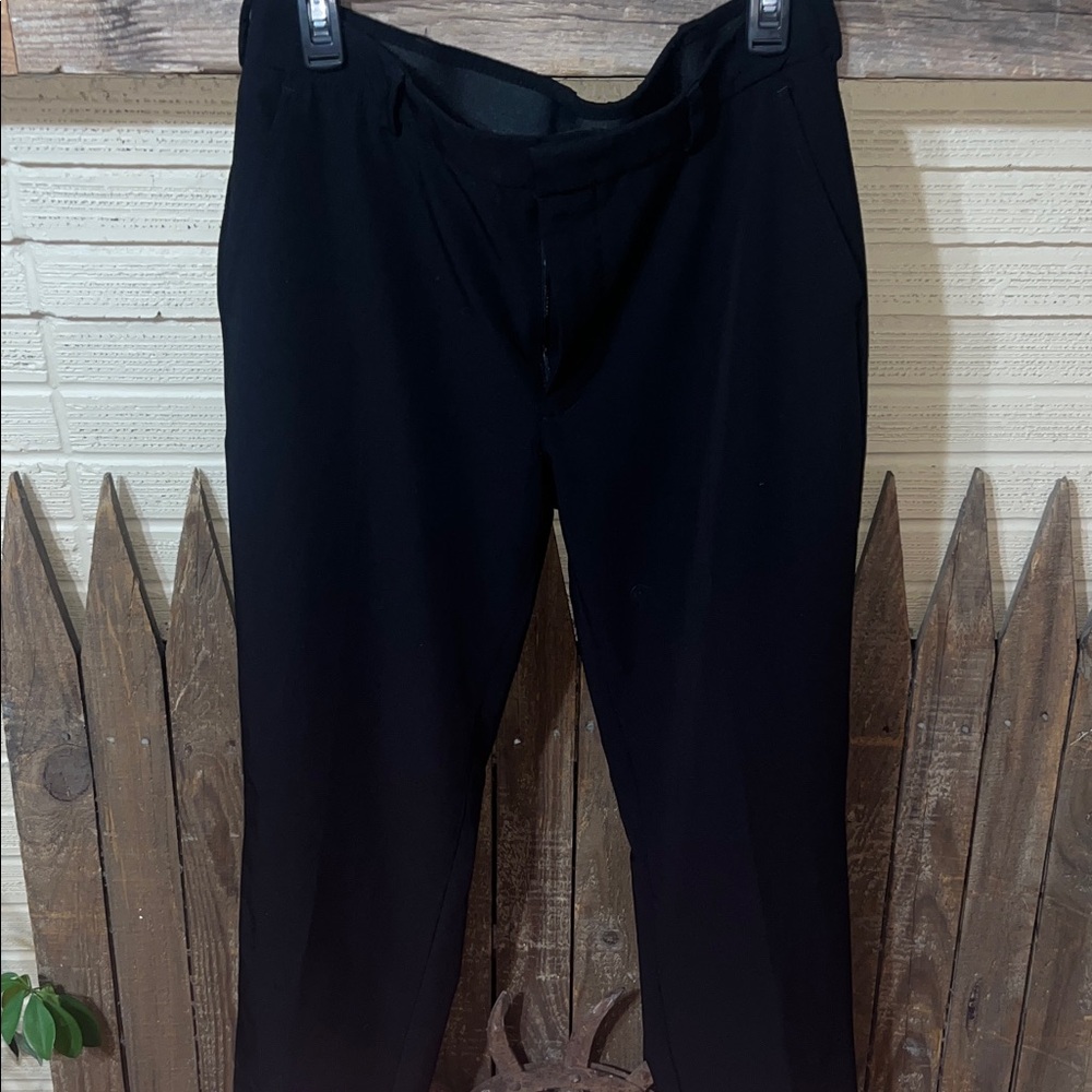 George Men's Classic Black Dress Trousers